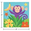 Jungle Safari Beverage Napkins, 16 ct