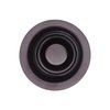 Westbrass R2082-12 3-1/2" Extra-Deep Collar Kitchen Sink Waste Disposal Flange & Stopper, Oil Rubbed Bronze