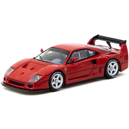 F40 LM Red Road64 Series 1/64 Diecast Model Car by Tarmac Works T64R-075-RE