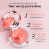 Gavacy Moisturizing Lip Mask with Brush– Plumping Lip Treatment, Peach Tint, Hydrating, Nourishing, Anti-Aging, Softens Revitalizes Dry Lips, Smooths Fine Lines, Long-Lasting Moisture lip mask