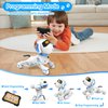 Dwi Dowellin Robot Dog for Kids 8-12,Remote Control Smart Robotic Dogs Pet Puppy Robotic Toy,Interactive Touch Walking Talking Toys for Boys Girls Christmas Birthday Gifts