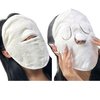Generic Towel Mask Reusable, Face Towel Mask for Steamer, 2 PCS, Facial Mask Hot Cold Compress, Moisturizing Mask, 3 Holes and One Hole