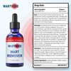 Warticide Fast-Acting Wart Remover - Plantar and Genital Wart Removal, Attacks Warts On Contact, Easy Application (3 Bottles)