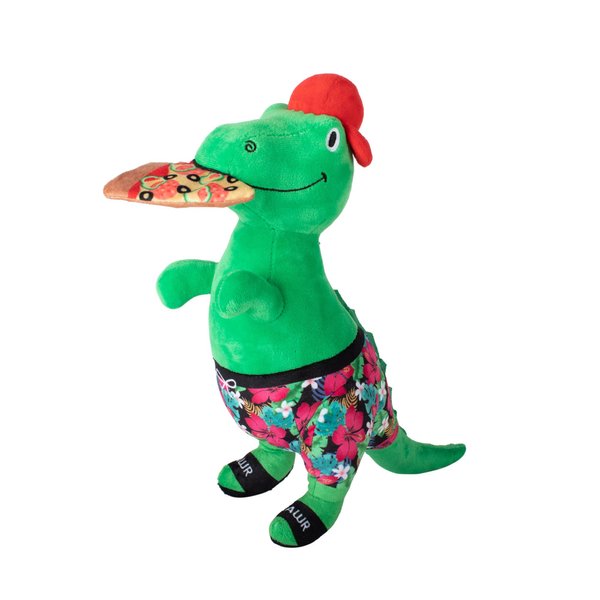 Fringe Studio "Pizzasaurus REX Plush Dog Toy, Pet Shop Collection (314431)