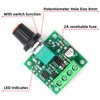 RioRand Low Voltage DC 1.8v 3v 5v 6v 12v 15V Motor Speed Controller 2A PWM 2PCS