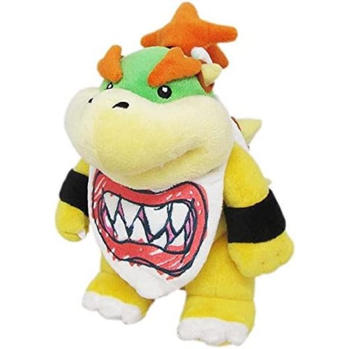 Little Buddy Super Mario All Star Collection 1424 Bowser Jr. Stuffed Plush, 8", 156 months to 180 months