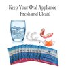 SmartGuard Premium Cleaner Crystals –(110 Cleanings)- Removes Stain, Plaque & Bad Odor from Dentures, Clear Braces, Mouth Guard, Night Guard & Retainers.