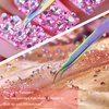 DiaWiew Rhinestone Picker Tool - Wax Pencil for Rhinestones - Gem Applicator with Rhinestones - Wax Tip for Easy Application - Rhinestone Pen Tool - Manicure Nail Art DIY Decoration Tool