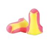 Howard Leight LL-1 Laser Lite Disposable Uncorded Foam Earplugs, Polyurethane Foam, One Size, Pink/Yellow (Pack of 200)