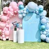 Pastel Blue Balloons Garland Kit 100 Pack 18/12 /10/5 Inch Party Balloons Different Sizes Baby Blue Balloon for Birthday Party Baby Shower Wedding Christmas Easter Party Decorations