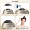 HUAYULINK Hair Oil Applicator Comb and Scalp Massager 2 in 1,Scalp Oil applicator Comb for for Hair Care,Hair Growth,Anti Hair Loss Lotion Dispenser,for Salon Care, Oily/Greasy Hair