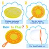 B bangcool Bubble Wands Set - Big Bubbles Wand Funny Bubbles Maker with Tray, Nice for Outdoor Playtime & Birthday Party & Games, Suitable for All Age People