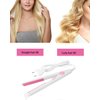 Mini Hair Curler Mini Hair Straightener, Hairstyling Iron Heating Curler,Flat Iron Hair Straightener for Travel Flat Iron Dormitory or Home