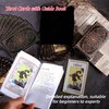 King's palace Classic Rider Waite Tarot Cards for Beginners, Tarot Cards with Meanings On Them, Tarot Cards with Guide Book/Linen Carry Bag,78 Original Tarot Cards Set, Easy to Read, Hold and Shuffle