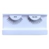 10 Pairs 100% Human Hair False Eyelashes Natural Black #68