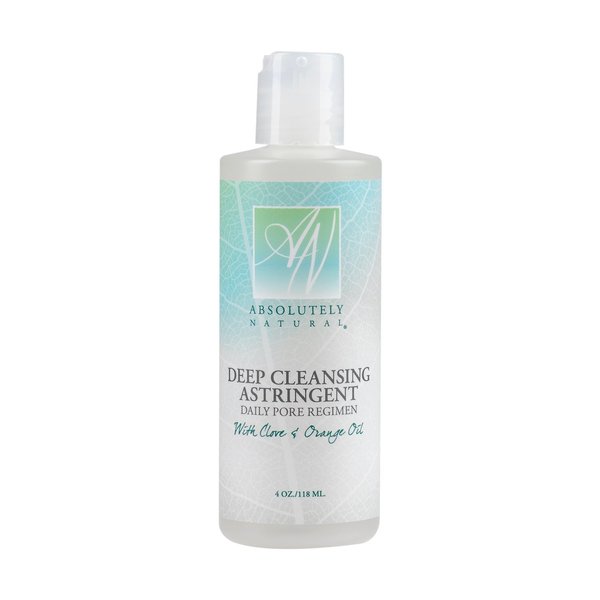 Absolutely Natural - Deep Cleansing Face Astringent Helps With Oily Skin & Acne Face Wash With Clove and Orange Oil Made in the U.S.