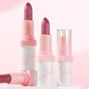 HOSAILY Metallic Rose Red Lipstick Long Lasting, High Shine Glitter Diamond Creamy Lipstick Transfer Proof, Shimmer High Impact Lip Color Full Coverage Non Stick Cup Lightweight Lip Makeup#4