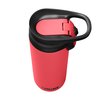 CamelBak Forge Flow Coffee & Travel Mug, Insulated Stainless Steel - Non-Slip Silicon Base - Easy One-Handed Operation - 16oz, Wild Strawberry
