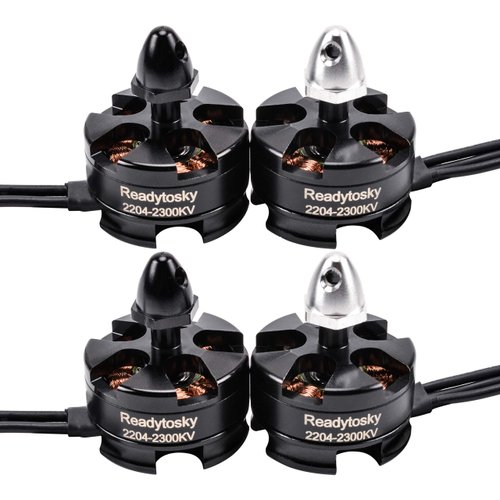 Readytosky MT2204 2300KV Brushless Motor 2-3S for RC QAV210 250 280 FPV Racing Drone Quadcopters(4PCS)