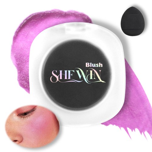 Color Changing Blush Cream Blush for Cheeks and Lip Tint Long Lasting Blush with Argan Oil & Vitamin E - Raspberry