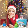 BANBBUR 3 Pack Christmas Stocking Stuffers for Kids,Christmas Crafts for Kids,Build a Snowman Kit Modeling Clay DIY Christmas Gifts Activities