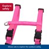 Coastal Pet Figure "H" Adjustable Cat Harness - Outdoor Cat Supply - Comfortable for Cats - Secure Snap-Lock Buckles - Red, 3/8" x 10"-18"