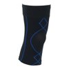 CW-X Men's Stabilyx Knee Support Compression Sleeve, Black/Blue, Medium
