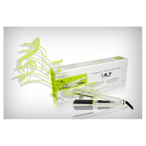 Iso Professional MP3 Player Flat Iron 1GB Capacity