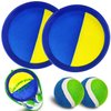 Jalunth Ball Catch Paddle Set Games - Beach Toys Pool Back Yard Outdoor Lawn Games Backyard Camping Toss Age 3 4 5 6 7 8 9 10 11 12 Years Old Boys Girls Kids Adults Family Christmas Easter Gifts