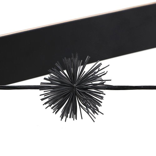 TOPARCHERY 2 Pair Bow String Whiskers Silencers Reduce String Noise Recurve Bow Black for Recurve Compound Bow