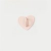 Pink Adhesive Metal Heart Finger Ring Metal Phone Keychain Hooks, Phone Stand Holder Buckle Charms Clasp Accessories Grips