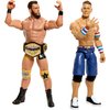 Mattel WWE Championship Showdown 2-Pack Action Figures & Accessory, Series #17 John Cena vs Austin Theory Collectible Set, 6-inch