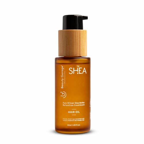 BEAUTY GARAGE Pure African Shea Butter Retention Treatment Hair Oil 50ml…