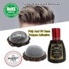 UOG Toupee Adhesive Glue - Waterproof, Quick-Dry, Allergy-Free. Strong Hold for Poly & PU Base Hairpieces & Lace Wigs. Hair Replacement System Adhesive, (2-3 Layers) 1.3 oz