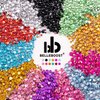 Two Packs of Flatback Rhinestones 4520 Pcs Rainbow Gems Crystal Nail Rhinestones for Crafting, Colorful+ AB+Transparent White Rhinestones for Bedazzling with Picker Tools for Nail Art and Face Makeup