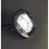 Pactrade Marine Boat 3 Inches Round Transom Interior Light LED Stern Anchor Light Stainless Steel Splashproof Flush Mount for Fishing Boat Pontoon Kayak