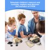 Poraxy 5 Set STEM Kits for Kids Ages 8-10, Model Car Kits, Wooden 3D Puzzles, Educational Science Experiment Kits, Building Toys for Ages 8-13, Gifts for Boys and Girls 7 8 9 10 11 12 13 Year Old