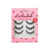KARA BEAUTY VALENTINE'S OUTLASHED 3D Faux Mink Lashes 3 IDENTICAL PAIRS (LV3012)