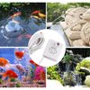 Driew 3W DC 3.5-8V USB Water Pump with Power Cord, Solar Mini Submersible,Brushless,Waterproof (USB Water Pump White)