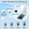 KevKev DIY Lash Extension Kit Lash Clusters 96 Pcs and Lash Glue for Cluster Lashes(Cloudy, D-10-16mix)