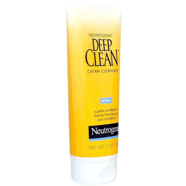 Neutrogena Deep Clean Cream Cleanser 7 oz (Pack of 4)