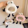 Hofar Cute Big Eyes Face Wash Headband Hairband with Two Foots Cartoon Cute Creative Hair Accessories