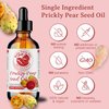 Bella Terra Oils - Prickly Pear Oil 4oz - Sourced from Pure Cactus Enclaves, Packed with Fatty Acids & Flavonoids, Impeccable for Silken Skin