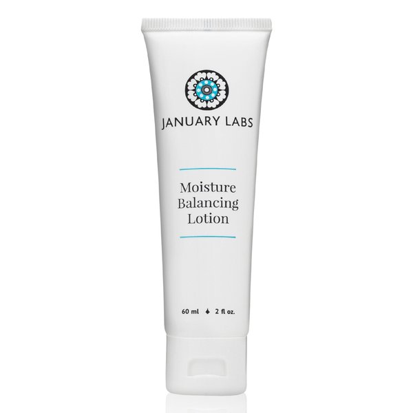 January Labs Skin Essentials Moisture Balancing Lotion, Body and Face Cream, 2 oz. tube