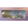 Alluring Synthetic Mink Lashes Reusable Strip False Eyelashes Cat-Eye, Fun Colored 3D Look Lashes, 2 Layers (Fine Glitter Strip)