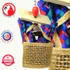 Bonka Bird Toys 1653 Chewy Bag 8" High by 4" Wide Medium Parrot Shredder Forage Cage Toy, Conure, Pionus, Lories, and Similar