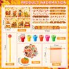 Seajan 110 Pcs Fall Party Favors Thanksgiving Party Favors Autumn Thanksgiving Piñata Stuffer Fall Thanksgiving Day Reward Gift Fall Goodie Bag Filler for Thanksgiving Day Fall Harvest Party Supplies