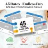Eluvate 45 Scratch Off Date Night Ideas - Fun and Romantic Couple Gifts for Him, Her, Husband or Wife - Special Girlfriend or Boyfriend Gifts for Anniversaries, Birthdays and More