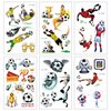 Konsait Football Tattoos Soccer Ball Tattoos Kids Children Temporary Transfer Tattoos Boys Birthday Party Bag & Stocking Fillers, 142PCS