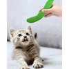 CiyvoLyeen Catnip Toy, Green Bean Cat Toys Kitten Supplies Interactive Kicker Vegetables Vegan Dental Health Teething Chew Gift for Cat Lovers Indoor 4PCS